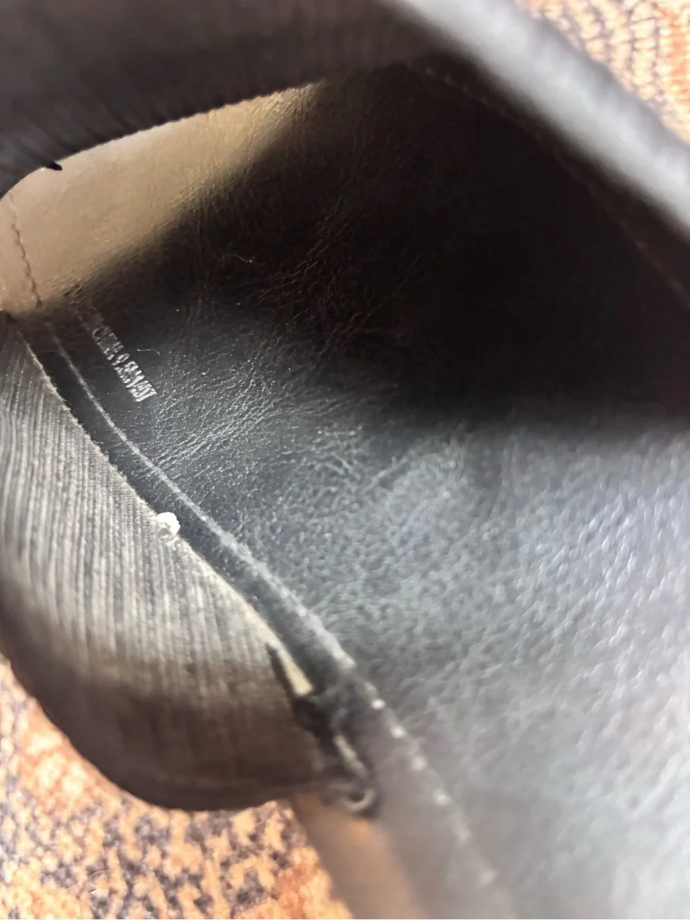 Steve Madden Black Ribbed Slide Sandals with Leather Footbed